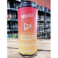 Funky Fluid Gelato: Lemon Meringue Pie